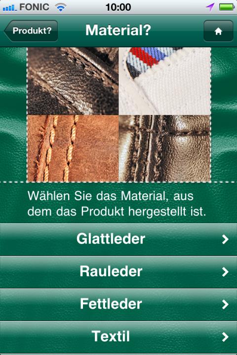 Schuhpflege ganz einfach mit der App von Collonil