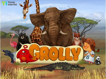 "Grollys Tierwelten" kindgerechte und lernorientierte iPad App für die ganze Familie