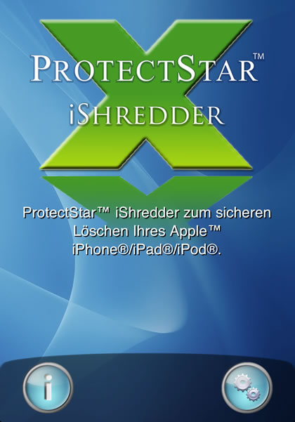 ProtectStar iShredder Free App löscht vertrauliche Daten vom iPhone, iPod touch und iPad