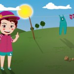 Spiele und lerne mit der App Clara Animals