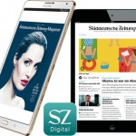 Süddeutsche Zeitung Tablets iPad mini oder Galaxy Tab S für nur 1 Euro